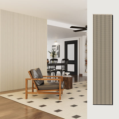 Crutophome Oak Style Square Edge MDF Decorative Acoustic Wall Panel