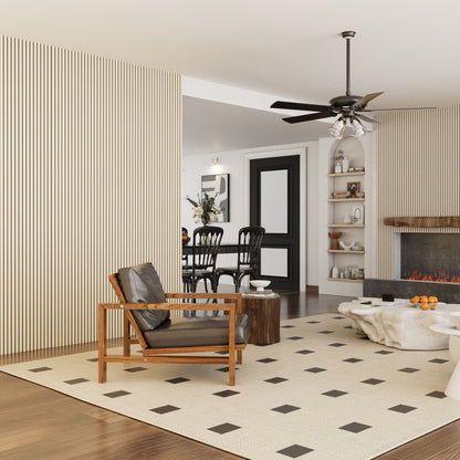 Crutophome Oak Style Square Edge MDF Decorative Acoustic Wall Panel