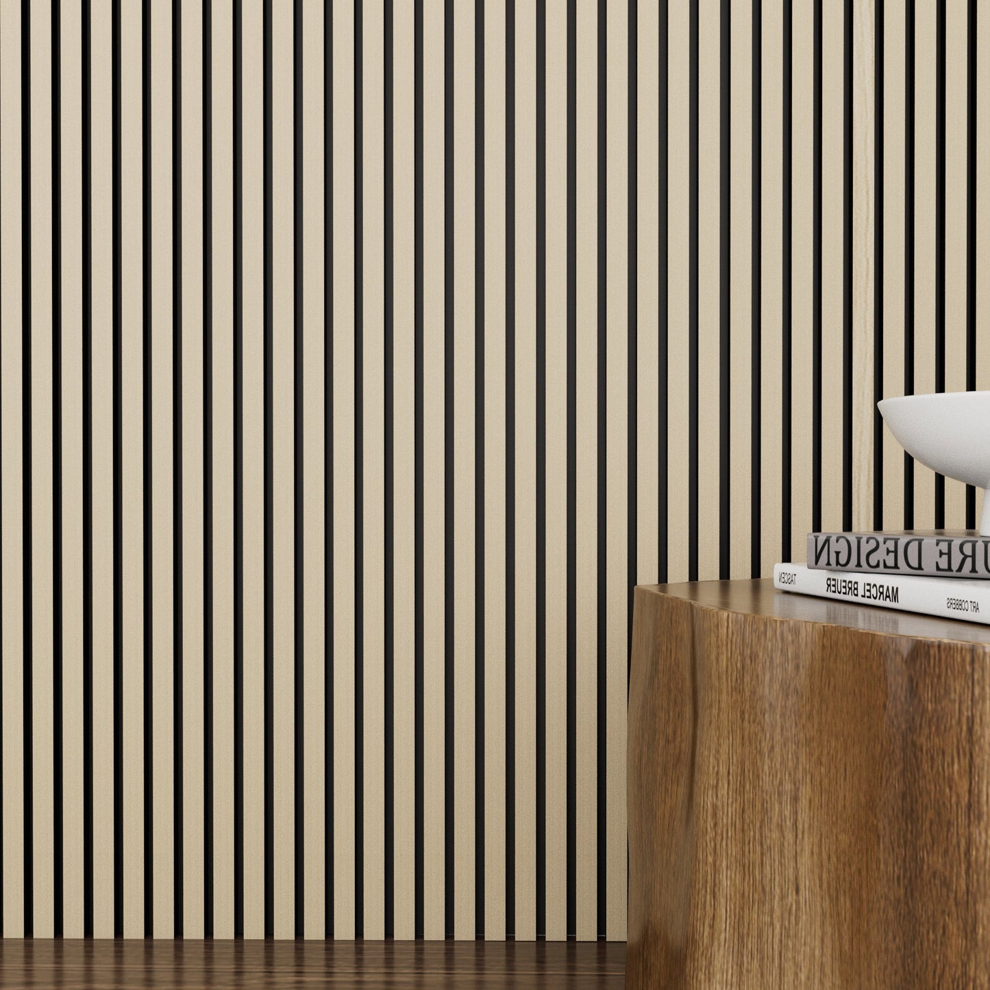 Crutophome Oak Style Square Edge MDF Decorative Acoustic Wall Panel
