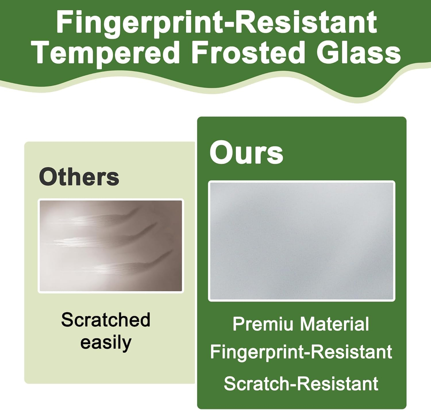 CRUTOP 1-Lite Frosted Glass Pane Wood Bifold Closet Door, Solid Core Pre-Assembled Panels with Water-Resistant Triple-Layer Painting, Build Quality ( Panels&Hardware&Fascia&Knob)